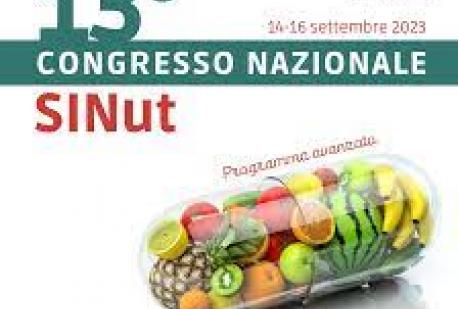 13° Congresso Nazionale SINut 2023