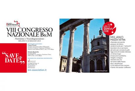 VIII CONGRESSO NAZIONALE B&M, 9-10 maggio 2019 - SAVE THE DATE!!! - CURIOSITA' SU MILANO PIAZZA VETRI