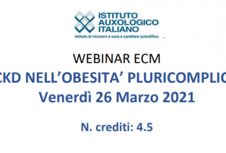 Webinar ECM VLKCD nell'obesità pluricomplicata