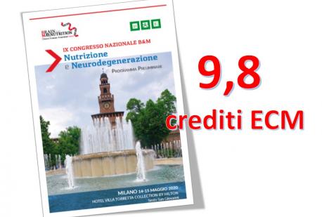 9,8 ECM PER IL IX CONGRESSO B&M!