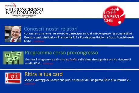 N°3 - Guida al VIII Congresso Nazionale B&M