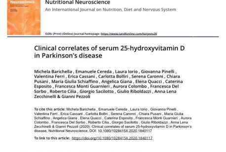 Clinical correlates of serum 25-hydroxyvitamin D in Parkinson's disease