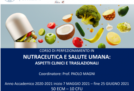 Corso di perfezionamento in Nutraceutica e Salute Umana: aspetti clinici e traslazionali