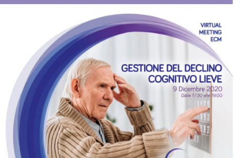 'GESTIONE DEL DECLINO LIEVE' Virtual meeting ECM organizzato da NUTRICIA