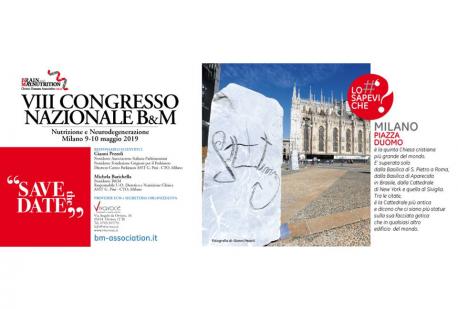 VIII CONGRESSO NAZIONALE B&M, 9-10 maggio 2019 - SAVE THE DATE!!! - CURIOSITA' SU MILANO PIAZZA DUOMO