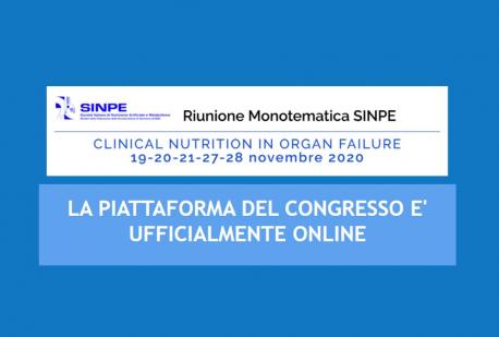 Riunione Monotematica SINPE 2020