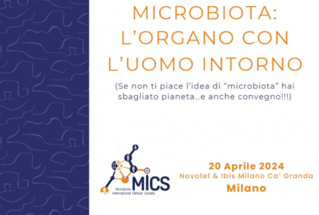 MICROBIOTA: L' ORGANO CON L' UOMO INTORNO