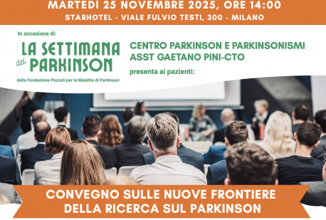 Settimana del Parkinson dal 24 al 29 novembre 2025