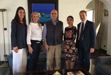 Ghana 2018 -  B&M e Fondazione Grigioni incontrano l'Ambasciatore italiano
