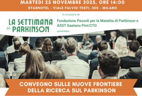 Martedì 25 novembre – Parliamo di Parkinson