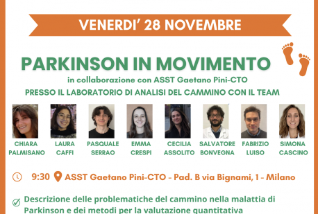 Venerdì 28 novembre – Parkinson in Movimento 
